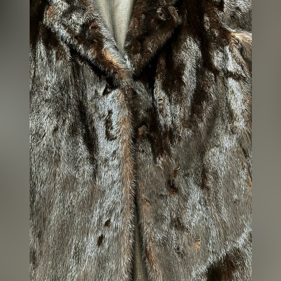 🖤 100% Real Mink Fur Coat Luxury Vintage 🖤 - Picture 10 of 16